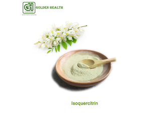 Isoquercitrin exists in the flower of Lidan, the leaves of kenaf